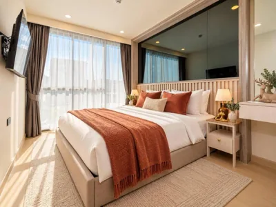 Appartamento Classic con una camera da letto e letto King — Ozon condo Family apartment