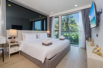 Camera quadrupla Premium — Ozon condo Family apartment